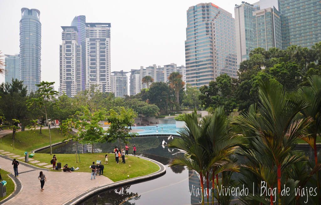 zona KLCC en kuala Lumpur