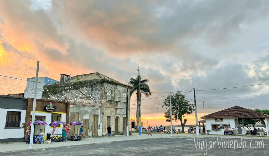 atardecer en Guaratuba