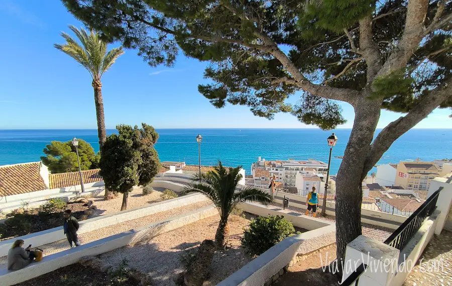 vistas desde un mirador de Altea