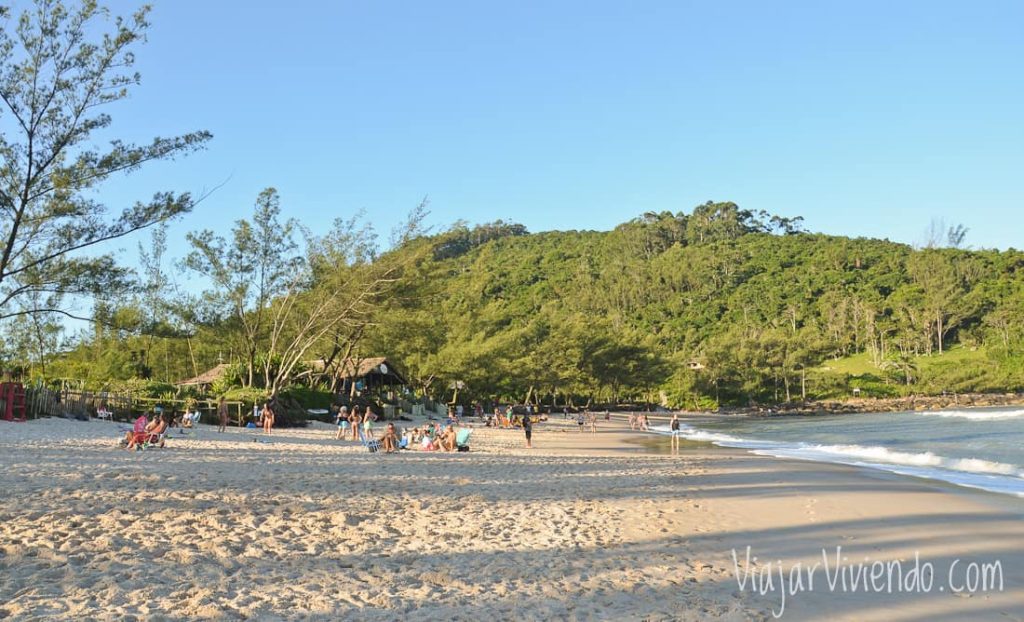 Playa Ferrugem en Brasil