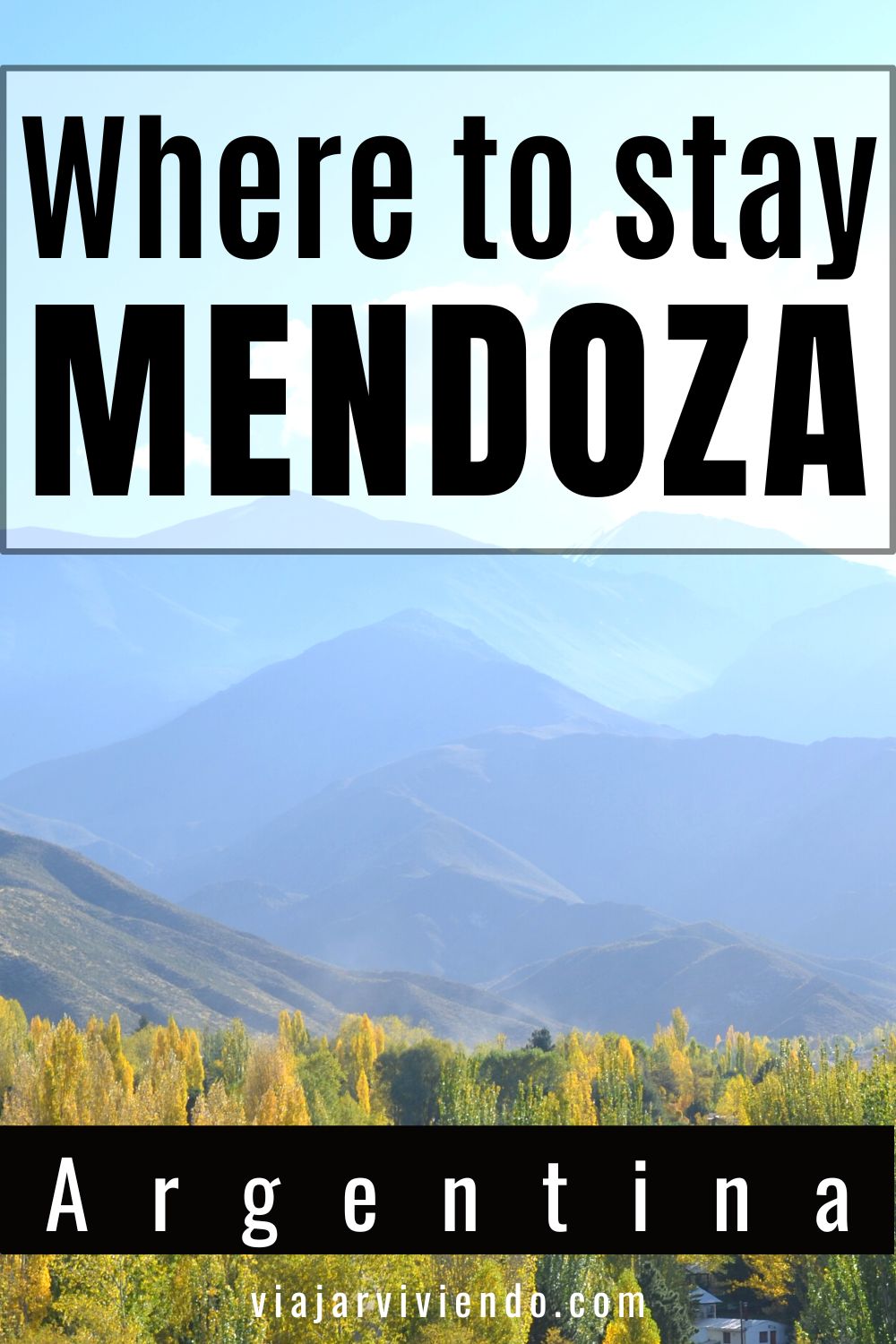 where to stay in Mendoza Argentina