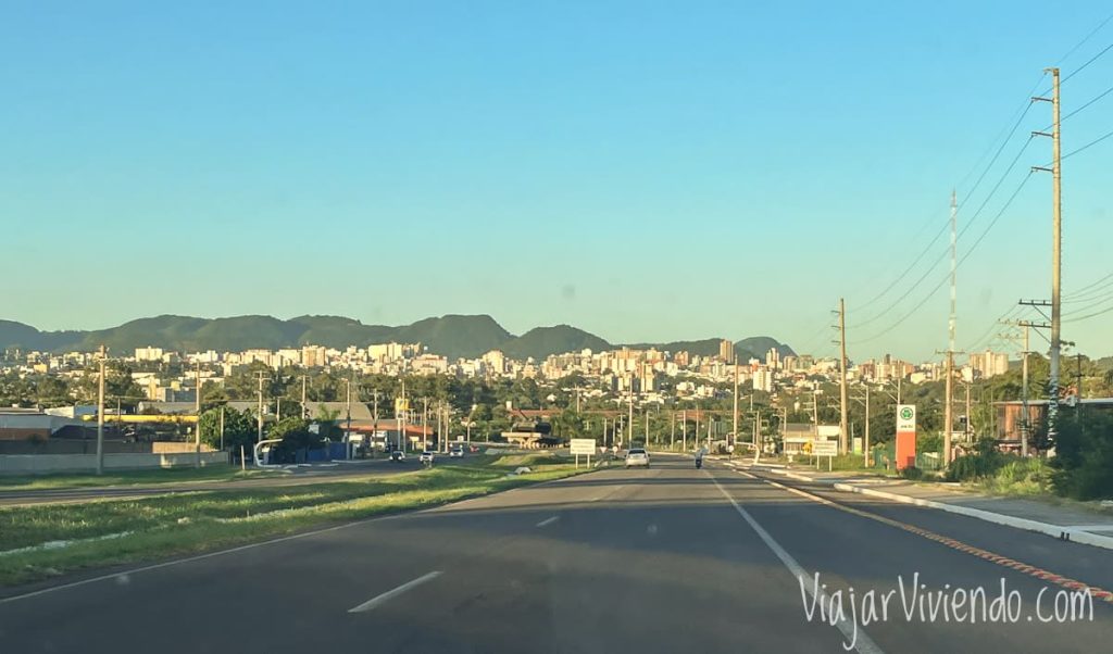 ruta de Brasil en auto