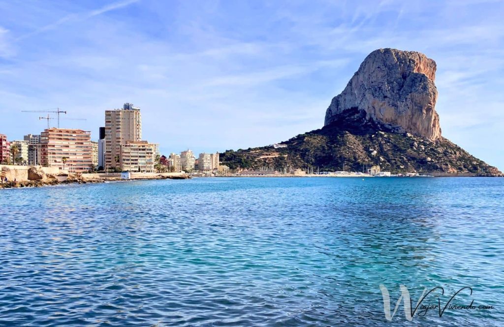 dormir en Calpe con vistas al Peñon de Ifach