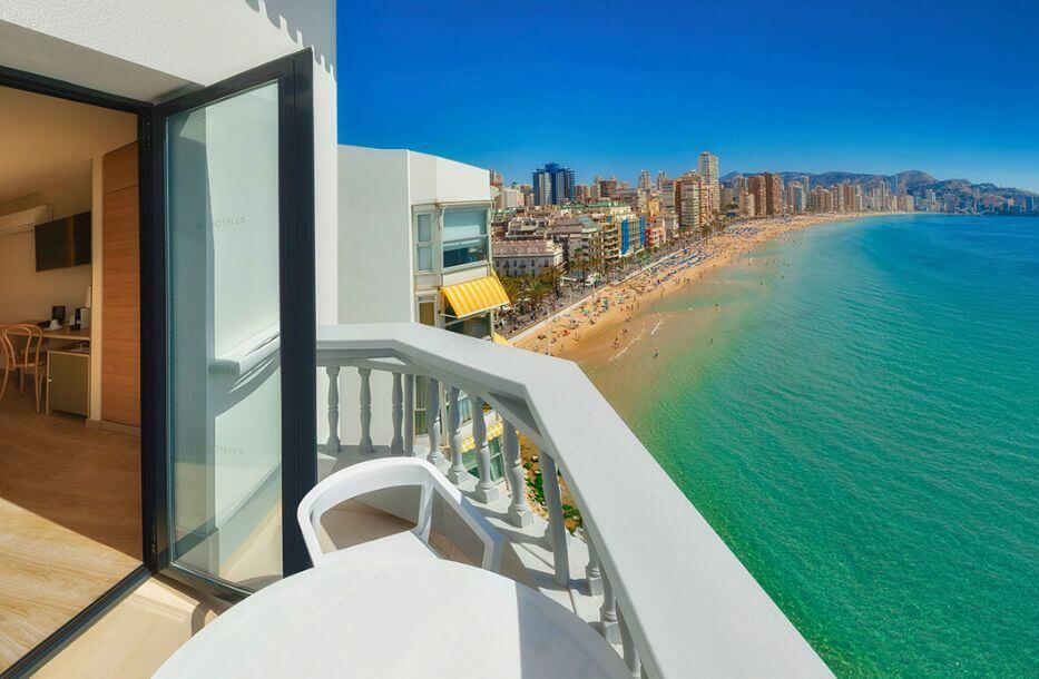 vistas del hotel RH Canfali en Benidorm