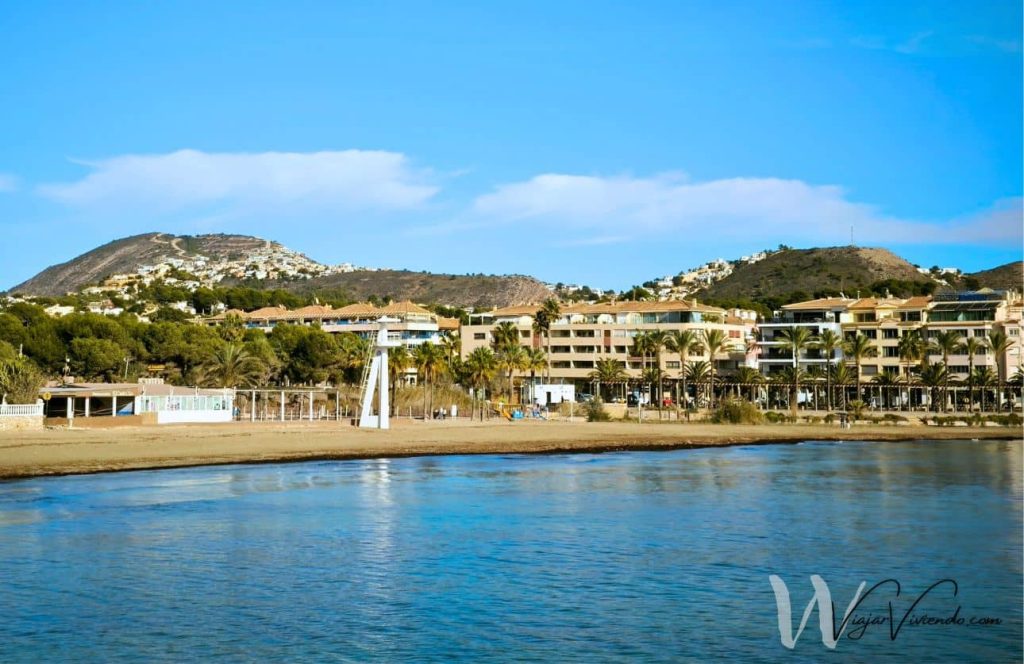 Moraira playa de la Ampolla