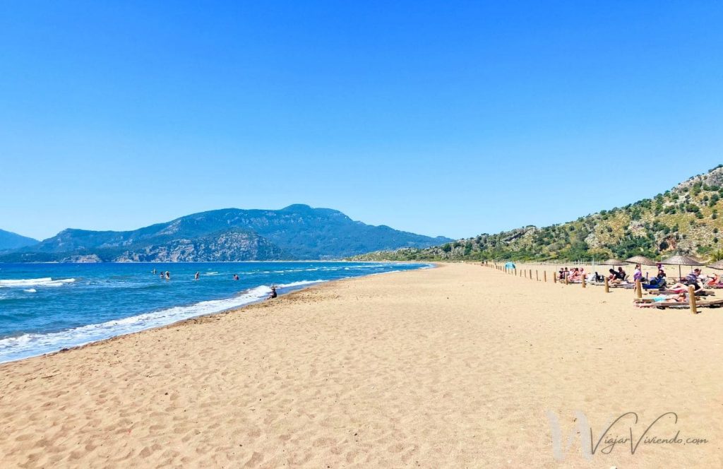 la playa iztuzu en turquia