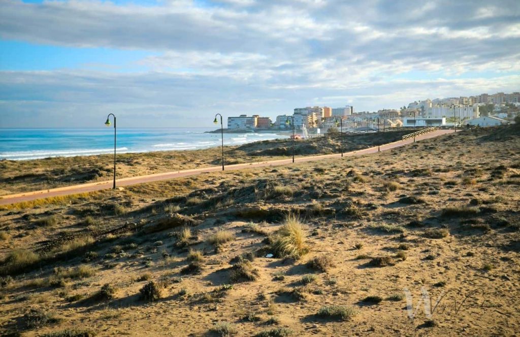 dunas del parque molino de agua que ver en torrevieja