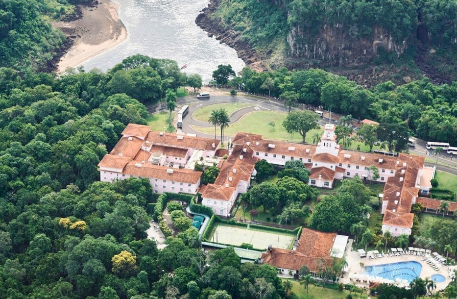 vista del alojamiento en cataratas iguazu brasil