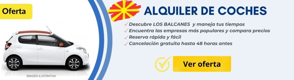 alquiler de coche en macedonia del norte