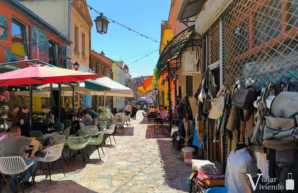 dormir en skopje en la zona del antiguo bazar