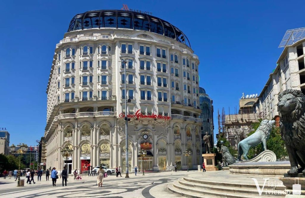hotel Marriott 5 estrellas en skopje