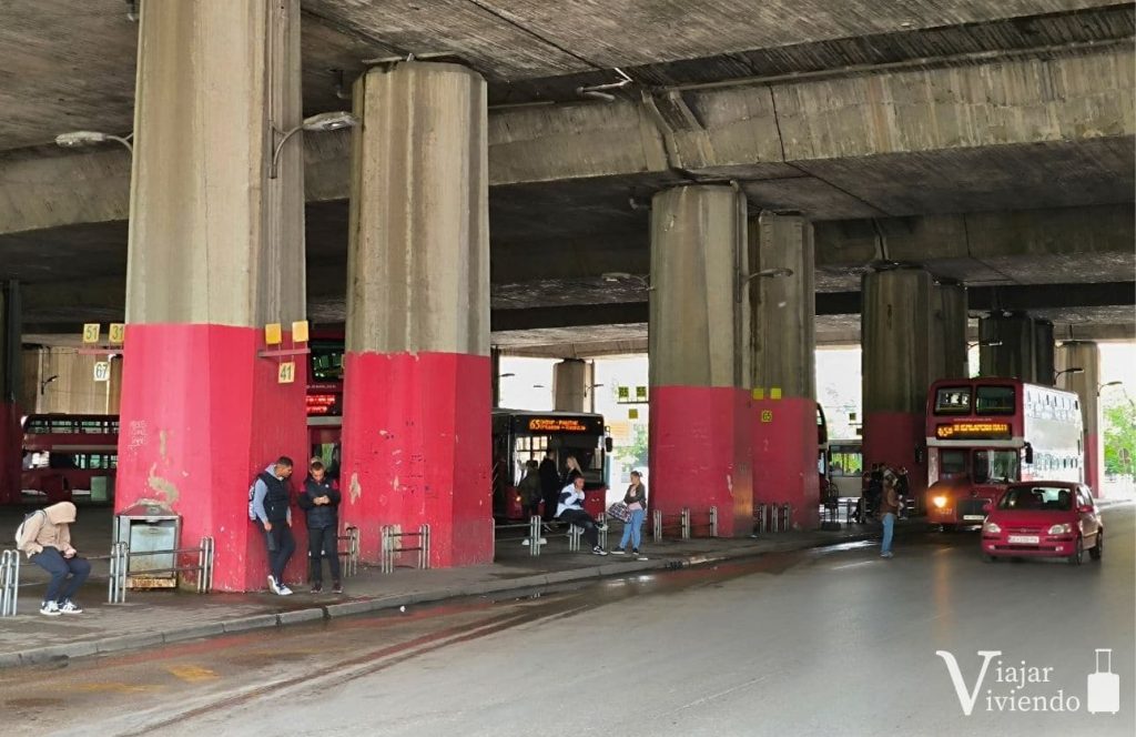 estacion de autobuses urbanos de skopje