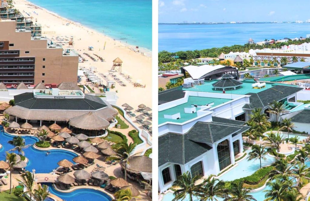 vistas del hotel jw marriott en cancun