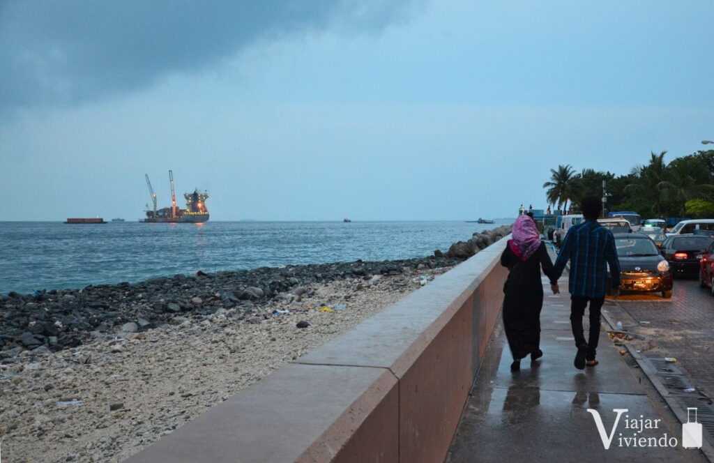 lluvia y monzon en maldivas male