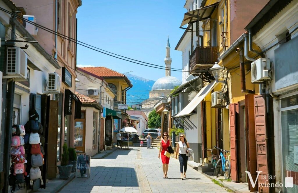 calle de antiguo bazar de bitola