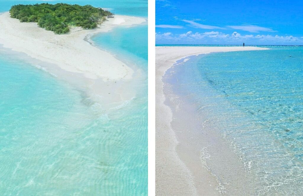banco de arena o sandbank madivaru cerca de rasdhoo