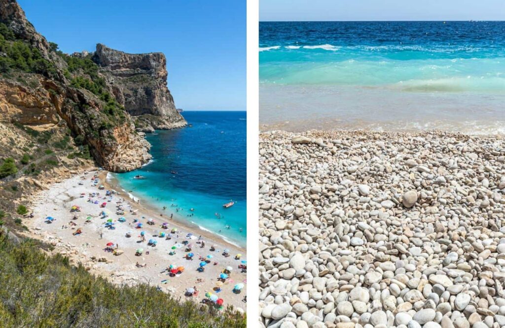 cala moraig en la costa blanca