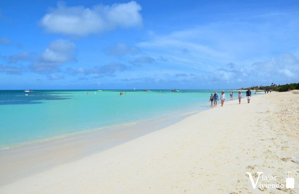 las playas increibles de aruba