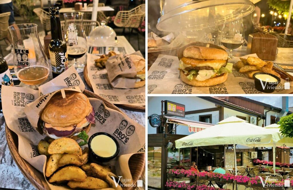 hamburguesas de bros burger station