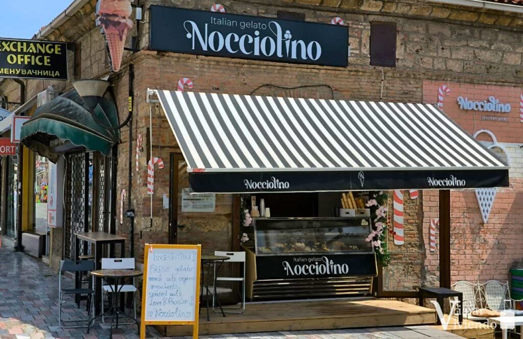 heladeria italiana nocciolino en ohrid