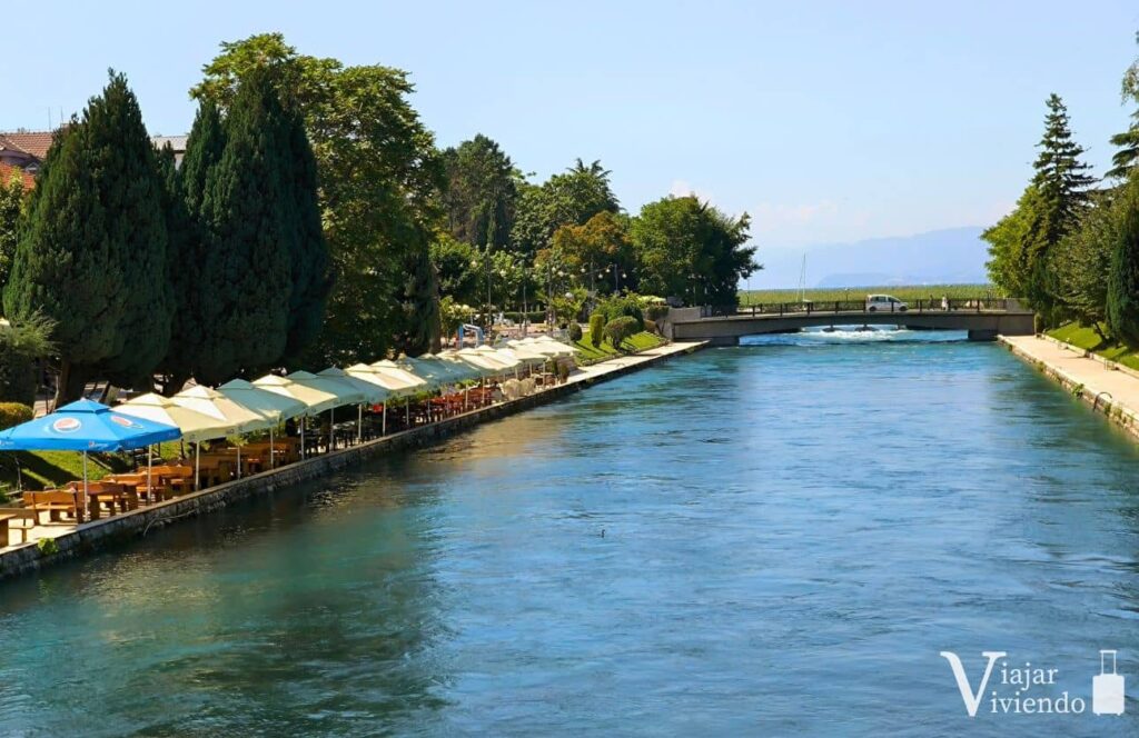 rio drin negro en struga