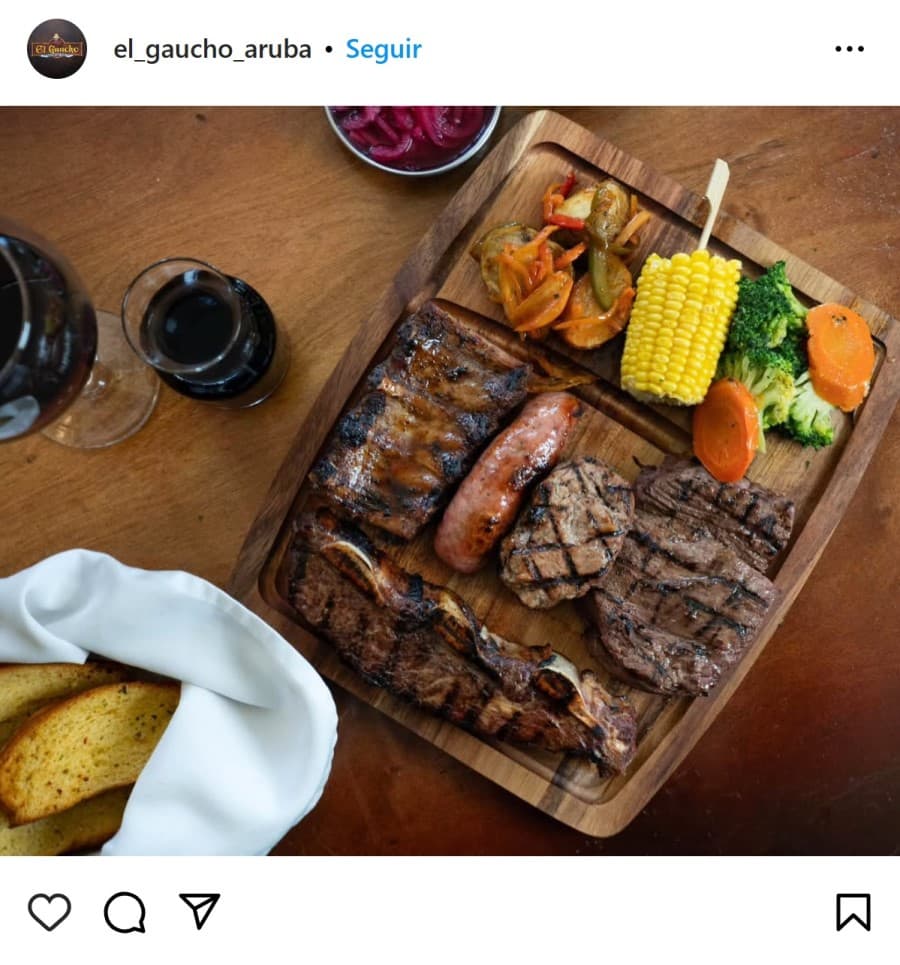 restaurante argentino en aruba