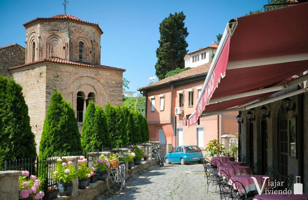 alrededores de la iglesia santa sofia de ohrid