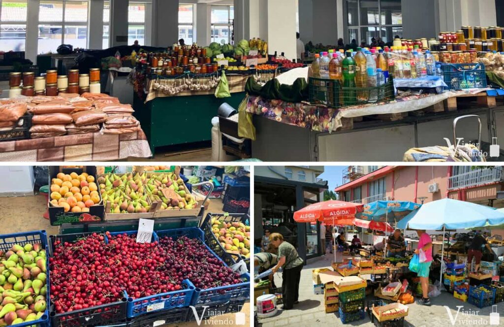 mercado local de ohrid