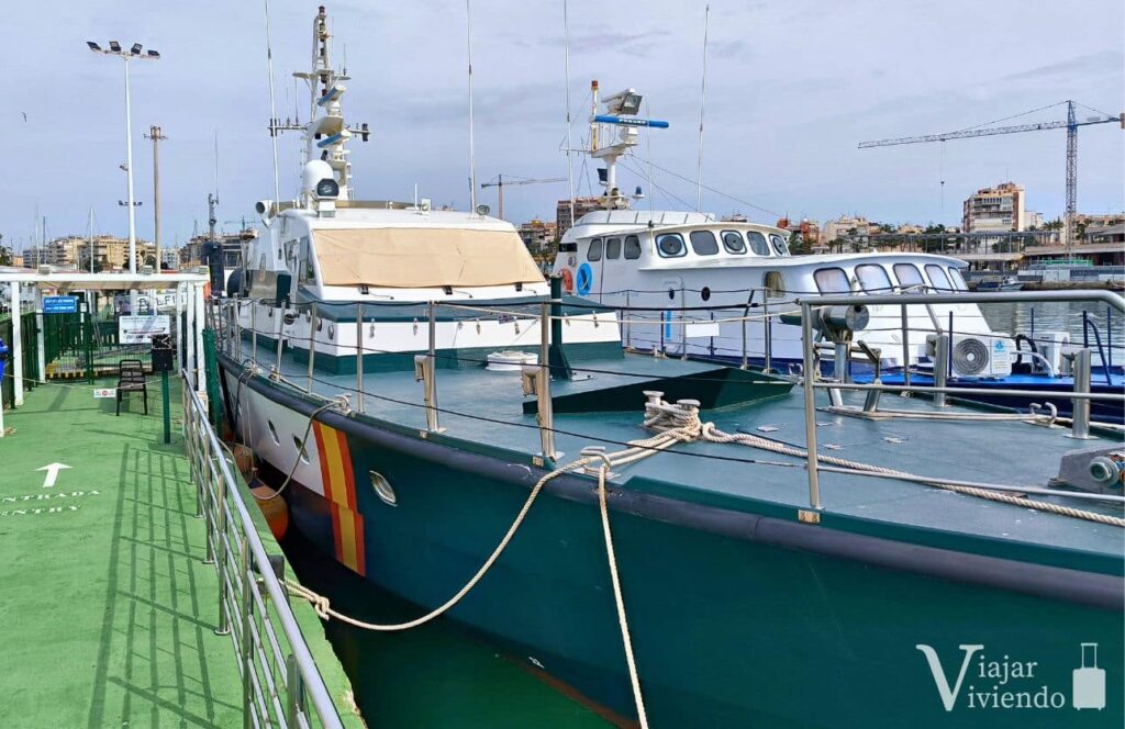 patrullero albatros en el museo flotante de torrevieja