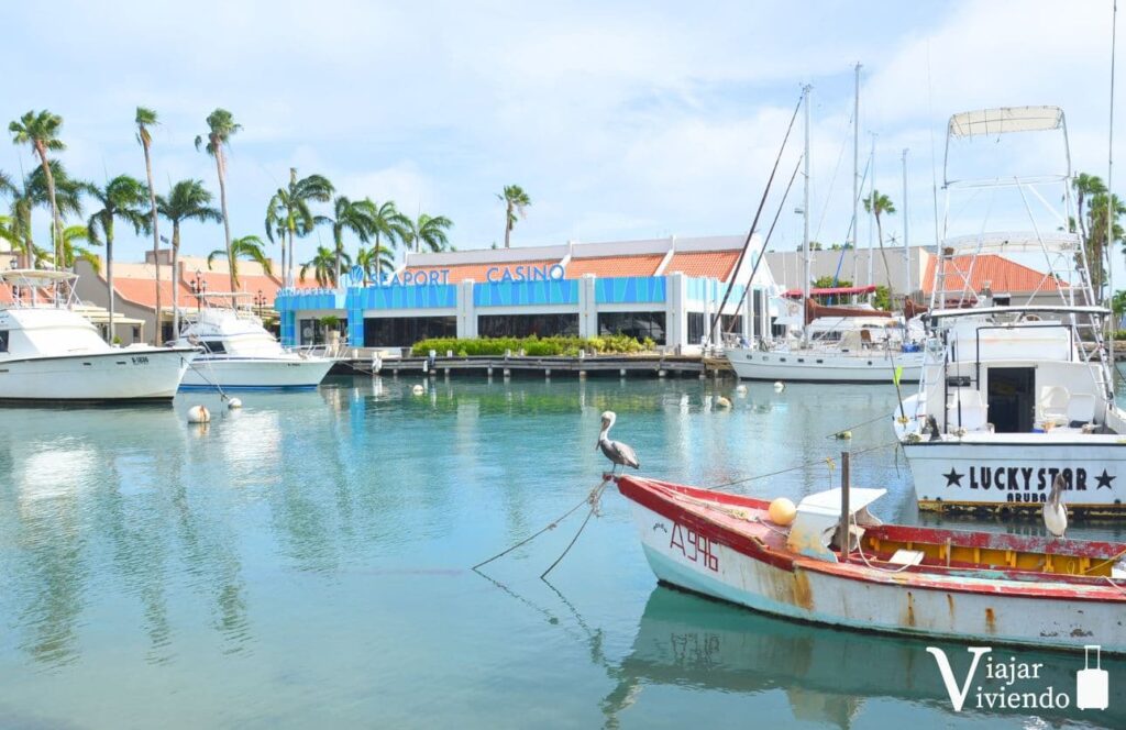 oranjestad en el itinerario por aruba