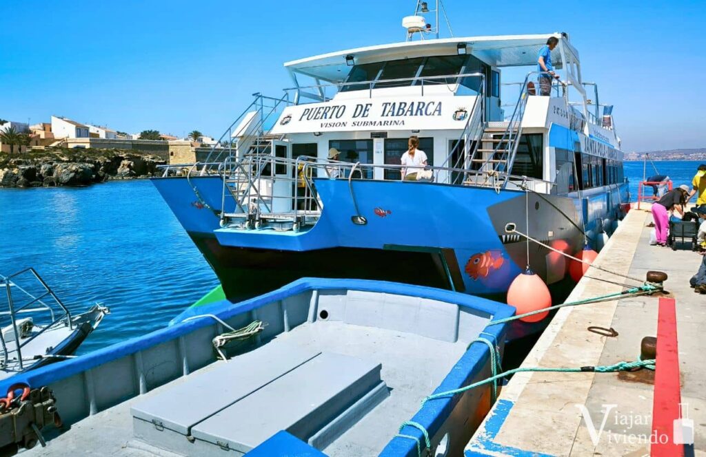 llegar a tabarca en ferry