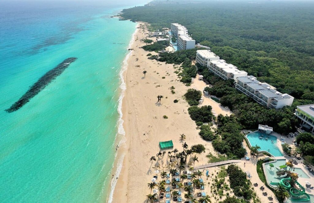 views of sandos all inclusive hotel in playacar