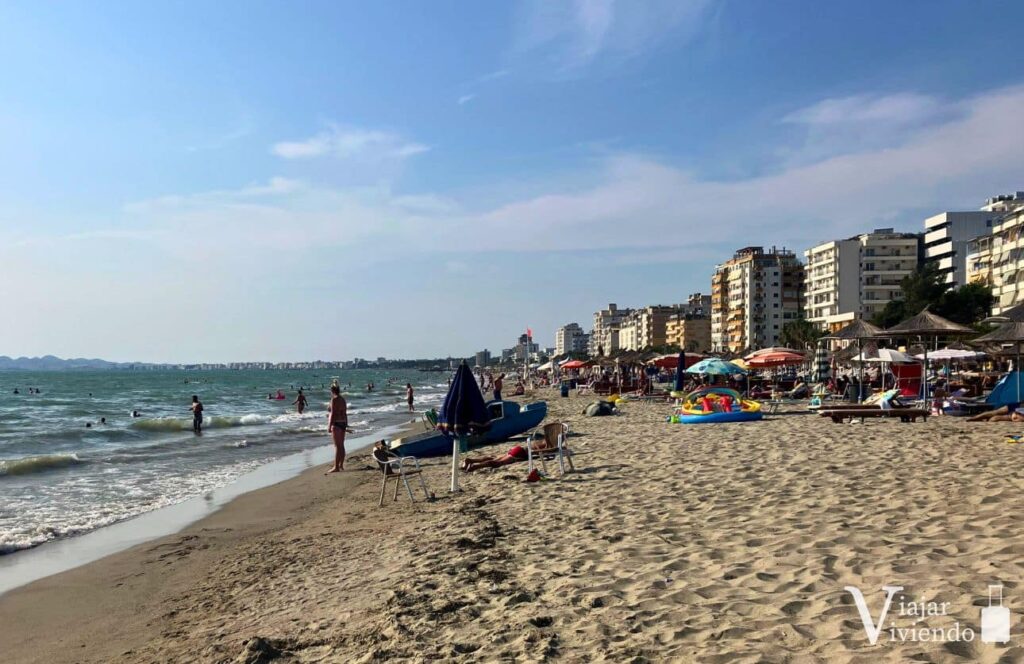 mejor playa de durres