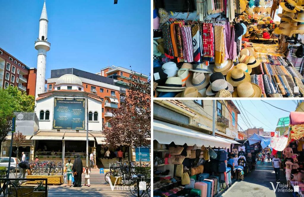 mercado cham en tirana