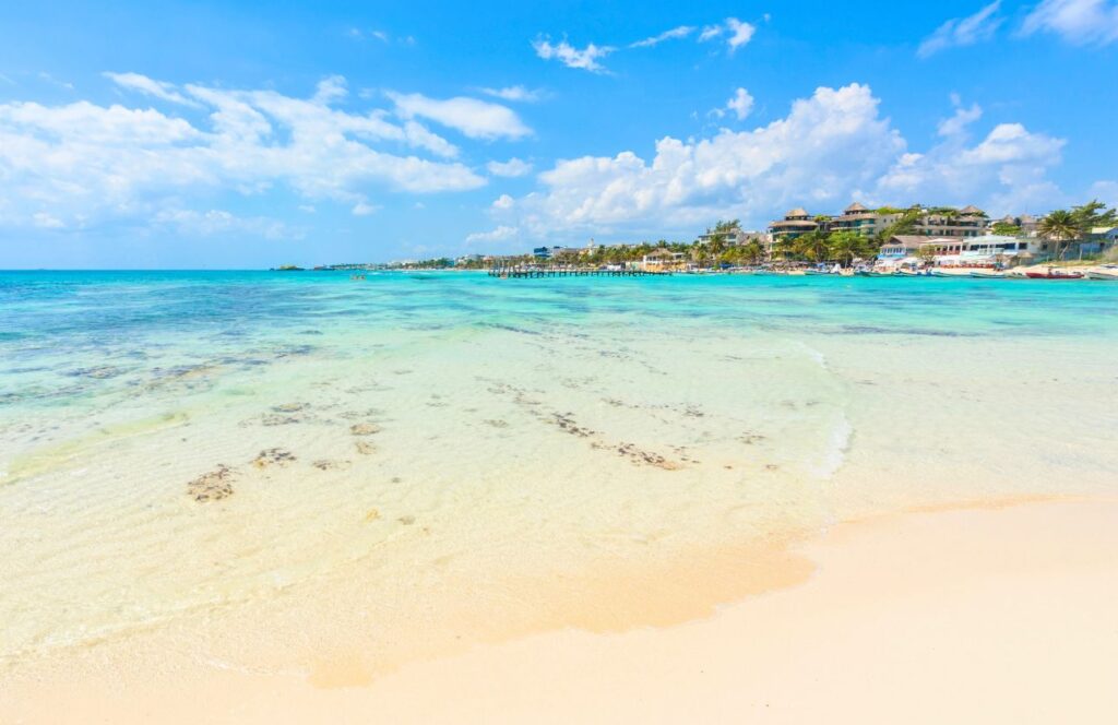playa del carmen en la riviera maya