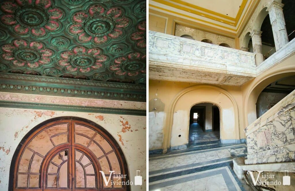 detalles del interior de la villa zog