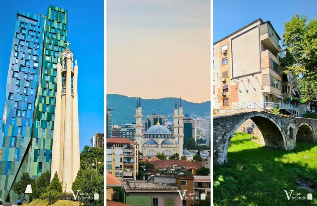 puente tabak mezquita y edificios que ver en tirana en un dia