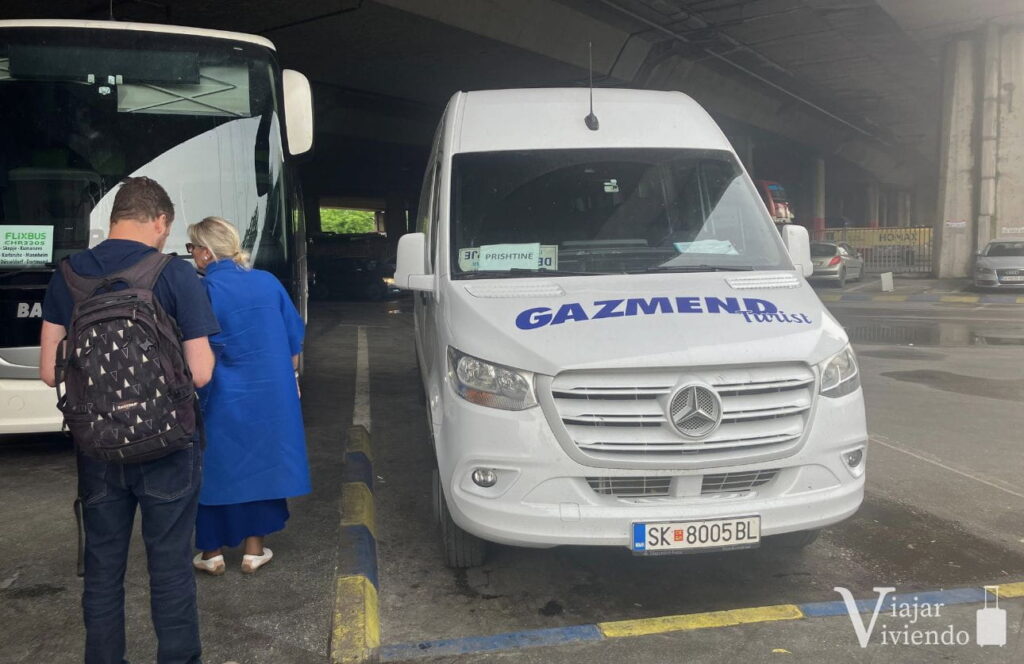 minibus de skopje a pristina