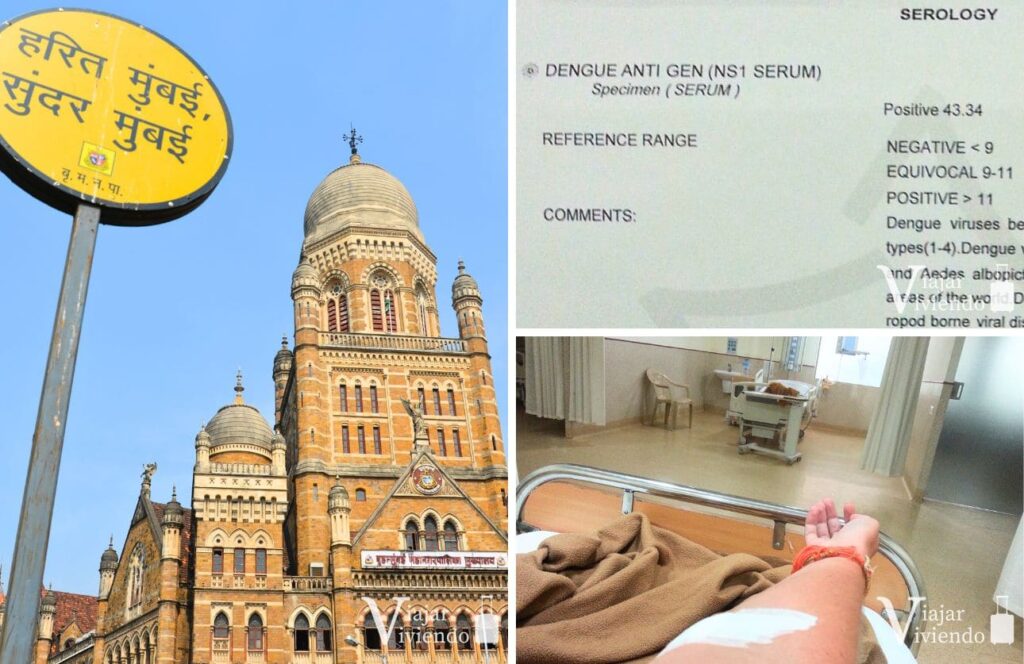 utilizando el seguro de viaje en bombay india por dengue positivo