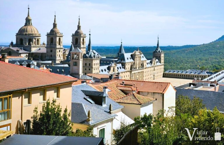 vistas de hoteles donde dormir en el escorial
