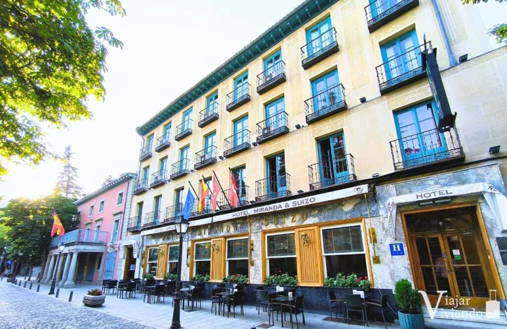 hotel miranda y suizo donde dormir en san lorenzo de el escorial