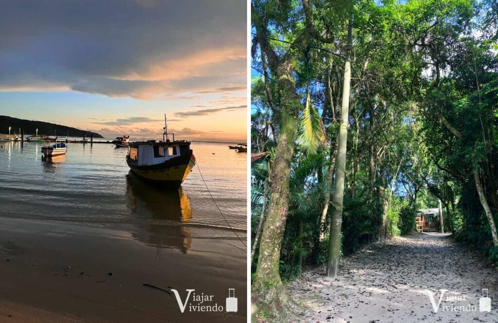 como moverse por ilha do mel