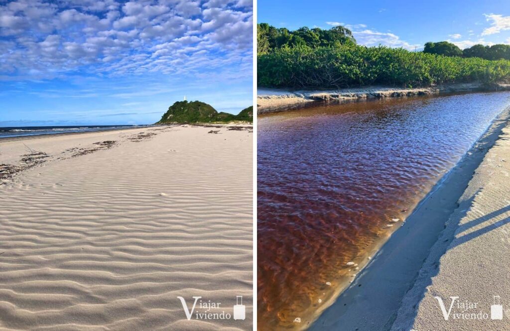 playa farol junto al humedal de brasilia