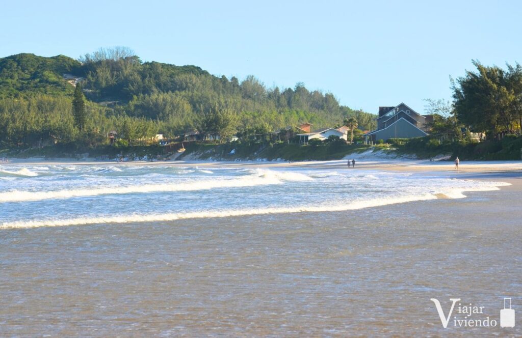 playa de praia da barra en garopaba