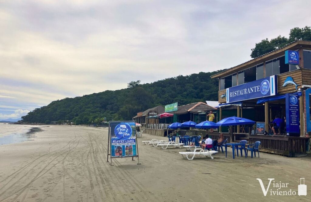 restaurante en ilha do mel