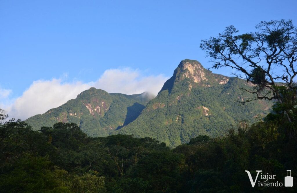 vistas de la sierra desde el tren de curitiba a morretes