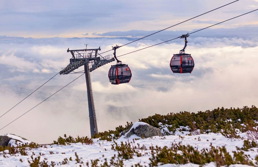 teleferico en los altos tatras