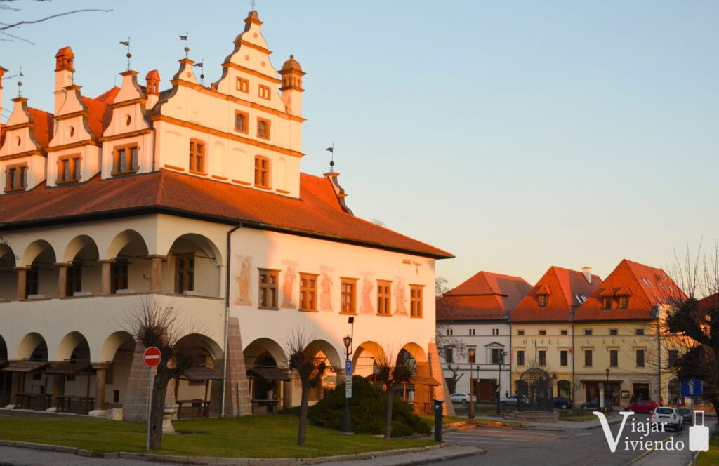 plaza principal de levoca eslovaquia