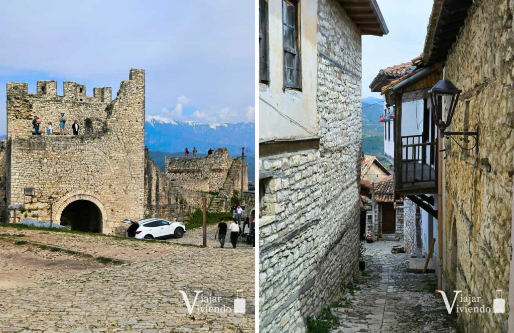 dormir en el barrio del castillo de berat