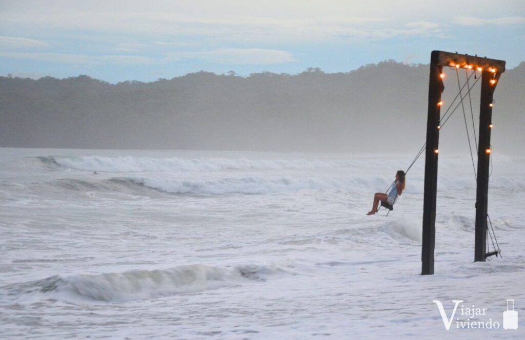 hamaca en el mar de playa venao en el itinerario por panama
